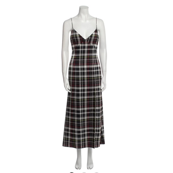 NWT Alice + Olivia Julietta Plaid Slip Dress - 90s inspired - Picture 2 of 10